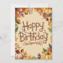Search for pumpkin birthday cards Cute