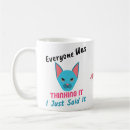 Search for funny cat jokes mugs Saying