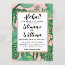 Search for aloha wedding invitations Summer