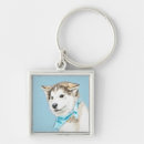 Search for husky puppy key rings Siberian