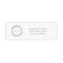 Search for monogram floral return address labels Botanical