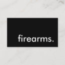 Search for firearms business cards Shooting