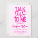 Search for talk thirty to me invitations Pink