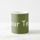 Search for green color mugs Background