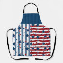 Search for stars and stripes aprons Blue