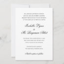 Search for formal black tie wedding invitations Classy