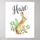 Search for woodland nursery art Rabbit