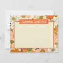 Search for retro horizontal note cards Orange