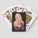 Search for blonde playing cards Female