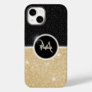 Search for leather monogram iphone cases Gold