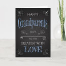 Search for grandparents to be cards Chalkboard