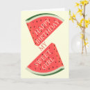 Search for watermelon birthday cards Funny