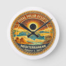 Search for mosaic clocks Mediterranean