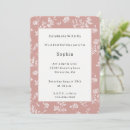 Search for white flowers birthday invitations Feminine