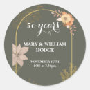 Search for 50 year anniversary stickers Just married