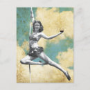 Search for circus acts postcards Trapeze