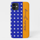 Search for white dots blue iphone cases Retro