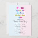 Search for love you invitations Blue