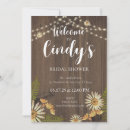 Search for backyard bridal shower invitations Wood