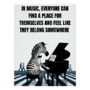 Search for music quote posters Black and white