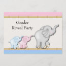 Search for elephant gender reveal invitations Party