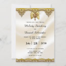 Search for diamonds and pearls wedding invitations Elegant