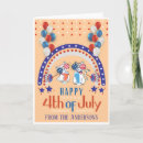 Search for 4th note cards 4th of july