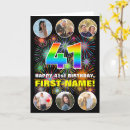 Search for 41 birthday cards 41 years old