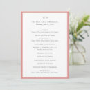 Search for coral wedding programmes Modern