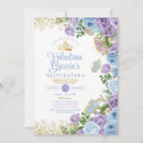 Search for purple gold quinceanera invitations Butterflies