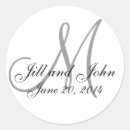Search for elegant save the date stickers Groom
