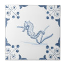 Search for seahorse tiles Antique