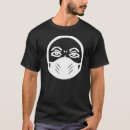 Search for masked face tshirts White