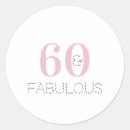 Search for fabulous 60 stickers Sixty