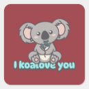 Search for love koala stickers Valentine