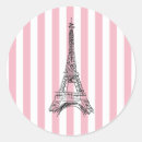 Search for pink stripes stickers Eiffel tower