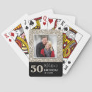 Search for 50th birthday playing cards Sparkle