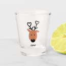 Search for santa claus shot glasses Reindeer
