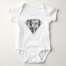 Search for icon baby bodysuits Clark kent