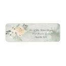 Search for romantic floral return address labels Script