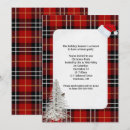 Search for scottish tartan christmas invitations Plaid