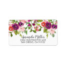 Search for marsala return address labels Flowers