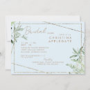 Search for ivy bridal shower invitations Botanical