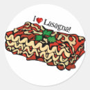 Search for lasagne stickers Pasta