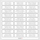 Search for name address stickers Minimalist