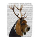 Search for hound magnets Antique