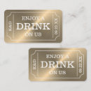 Search for free drink ticket Party