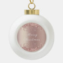 Search for shiny christmas tree decorations Pink