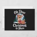 Search for oh deer christmas cards Santa