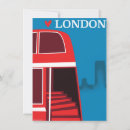 Search for red bus invitations Double decker bus